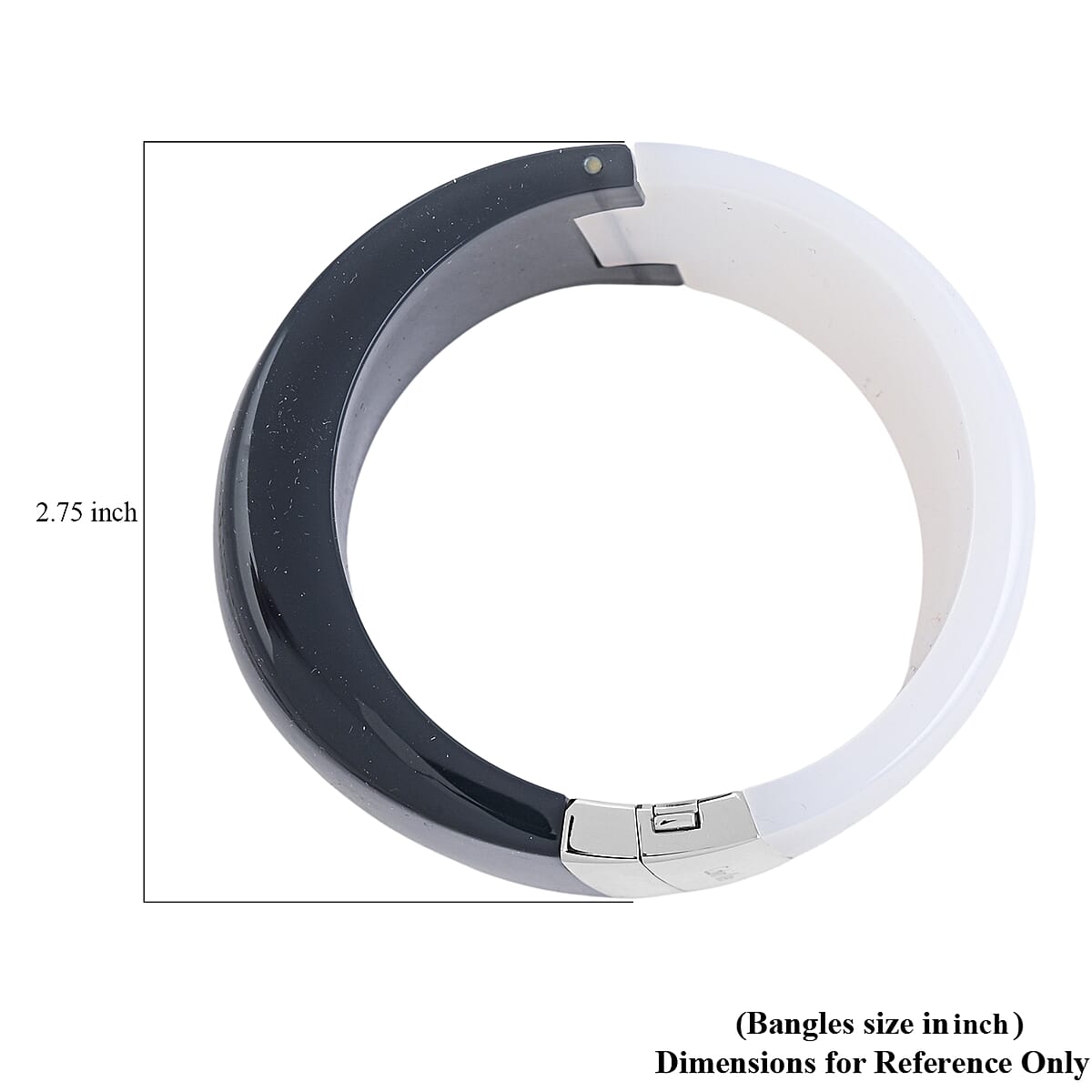 Calvin Klein Closeout Stainless Steel Vision Bangle Bracelet (6.25 In) image number 4