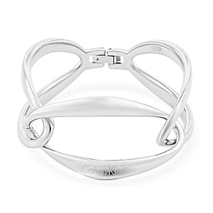 Calvin Klein Closeout Stainless Steel Lovely Bangle Bracelet (6.50 In)