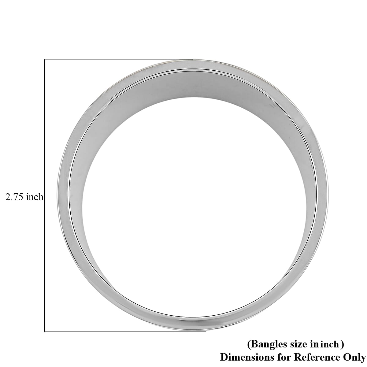 Calvin Klein Closeout Spellbound Stainless Steel Bangle Bracelet (7.00 In) image number 3