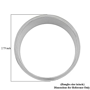 Calvin Klein Closeout Spellbound Stainless Steel Bangle Bracelet (7.00 In)