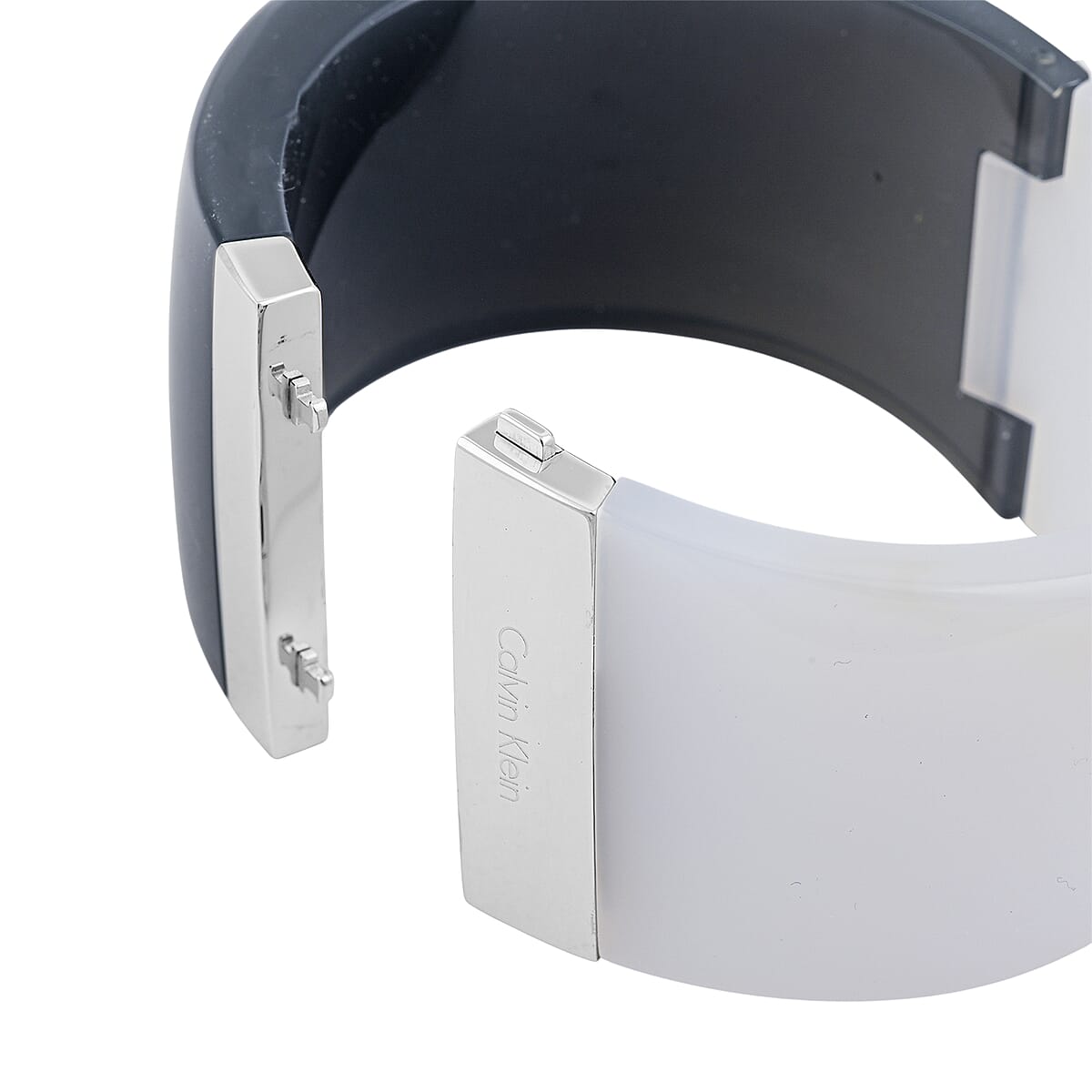 Calvin Klein Closeout Stainless Steel Vision Bangle Bracelet (7.00 In) image number 3