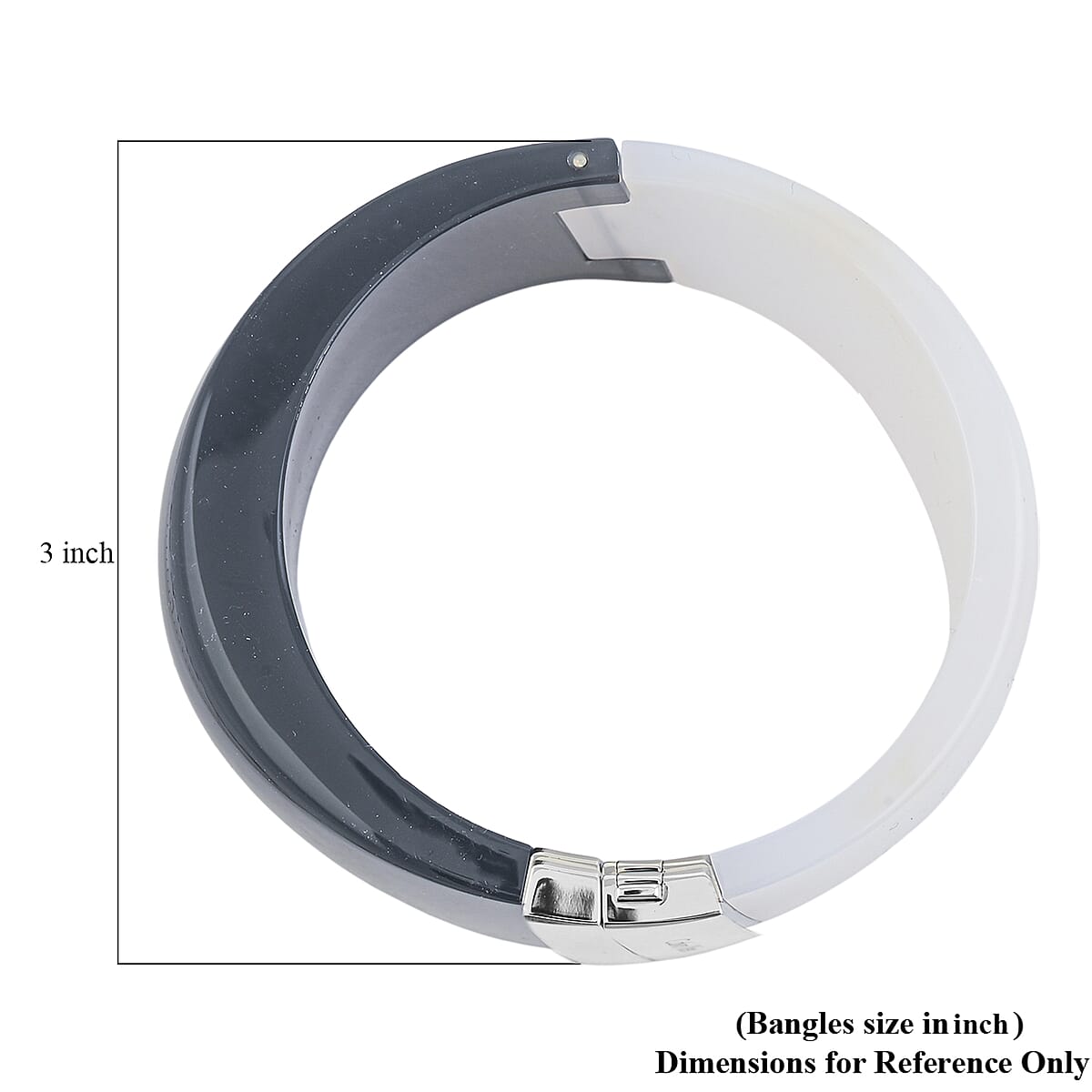 Calvin Klein Closeout Stainless Steel Vision Bangle Bracelet (7.00 In) image number 4