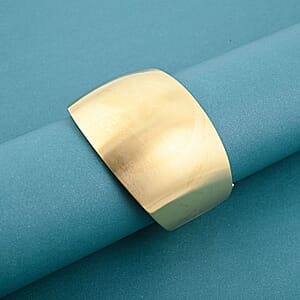 Calvin Klein Closeout Billow ION Plated YG Stainless Steel Bangle Bracelet (5.50 In)