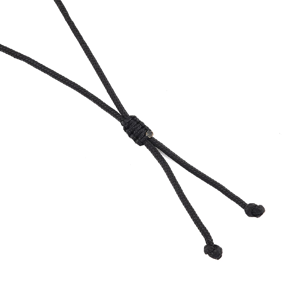 Doorbuster Terahertz 95.00 ctw Carved Fox Pendant with Black Cord in Necklace 28 Inches image number 5