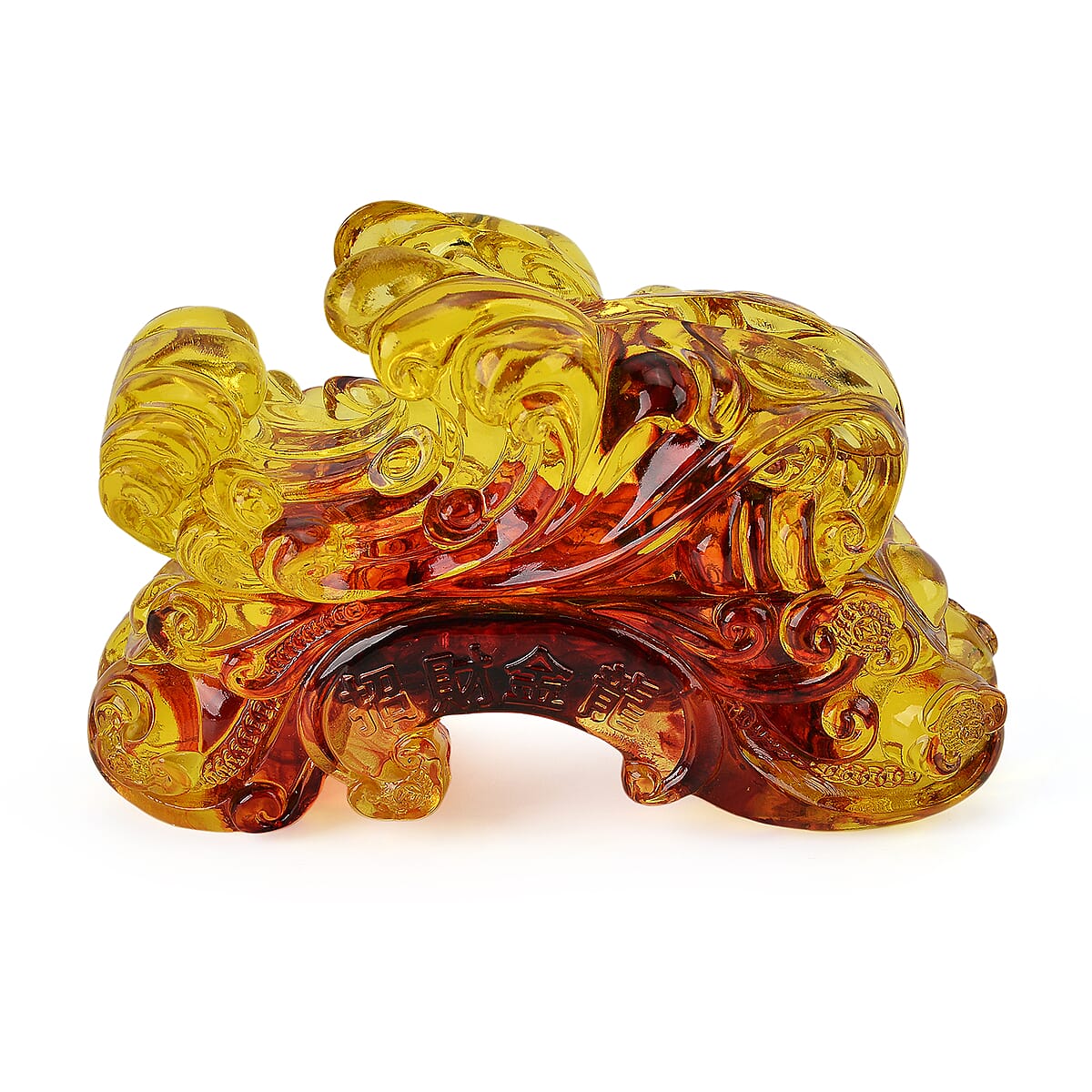 Doorbuster Holiday Gift Collection 24K Yellow Golden Fortune Fish with Pedestal 100mg image number 5