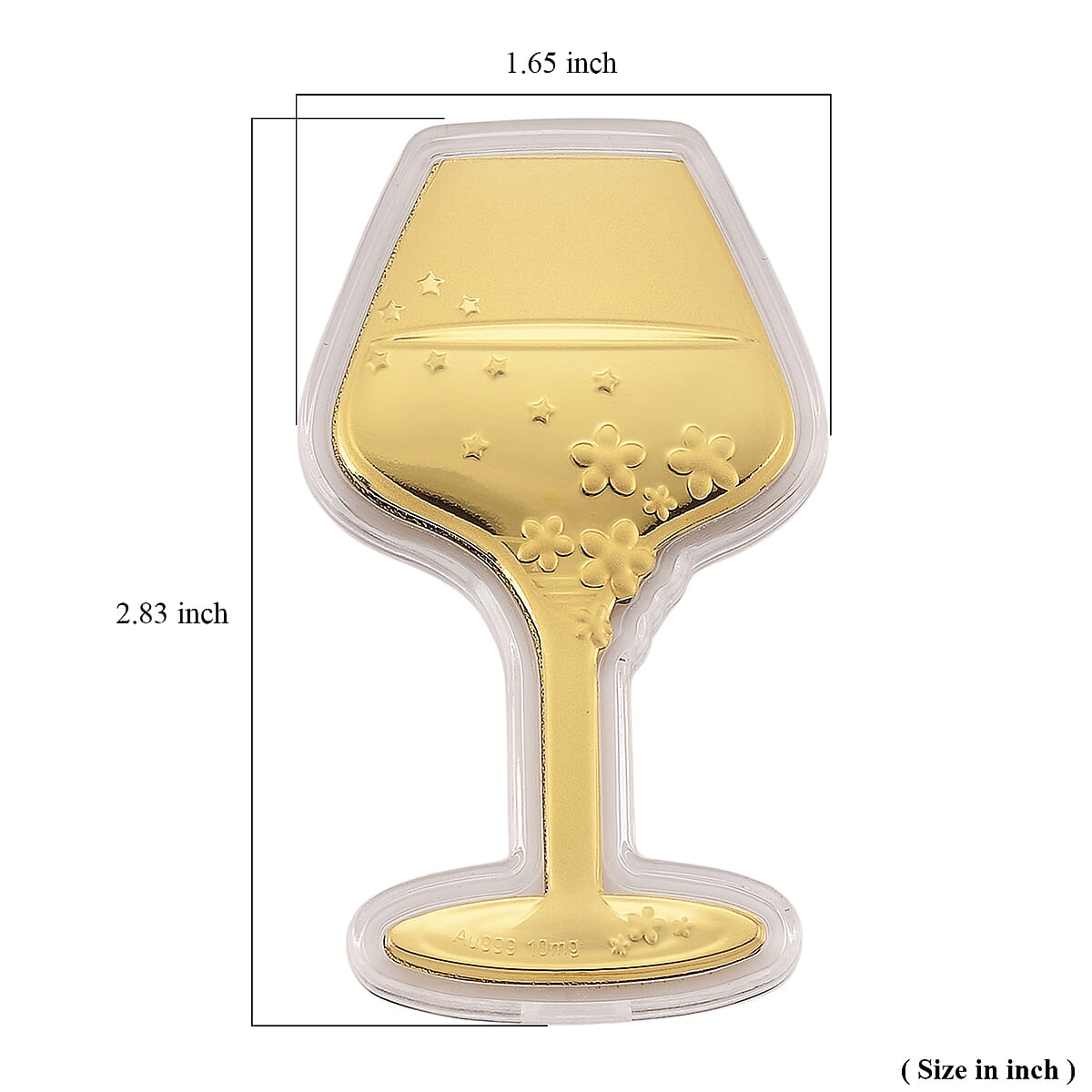 Doorbuster 24K Golden Celestial Wine Blessing Sheet 10mg image number 4