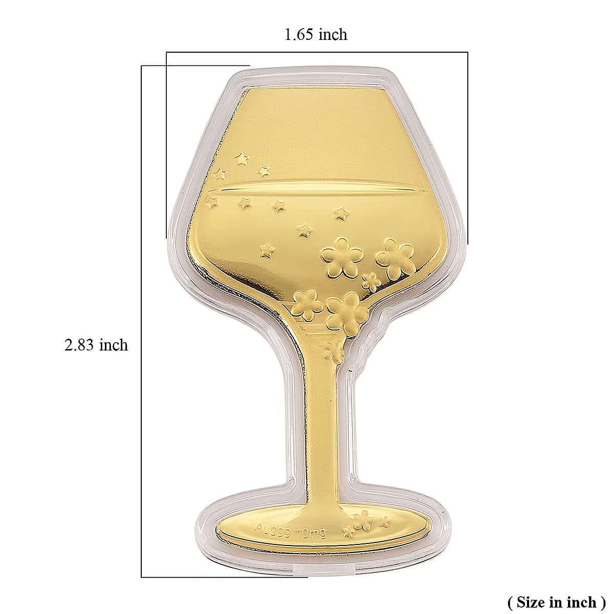  24K Golden Celestial Wine Blessing Sheet 10mg image number 5