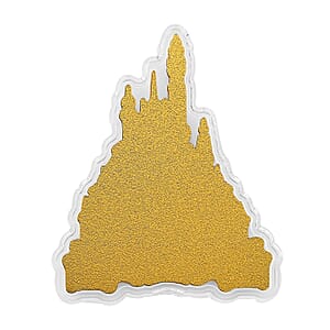 24K Golden Royal Castle Emboss Sheet 10mg