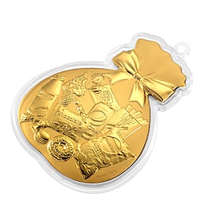24K Golden Wealth & Blessings Lucky Bag Emboss Sheet 10mg