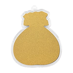 24K Golden Wealth & Blessings Lucky Bag Emboss Sheet 10mg