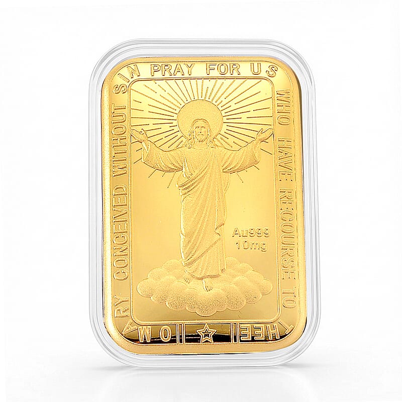 Divine Mercy 24k Gold Embossed Sheet 10mg