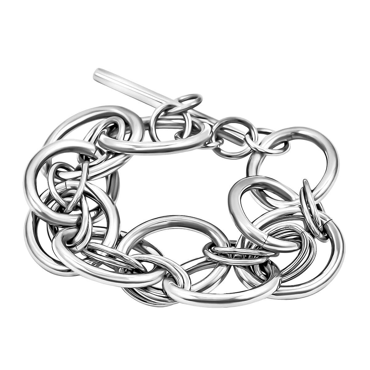 Calvin Klein Stainless Steel Forward Link Bracelet (7.00 In) image number 0