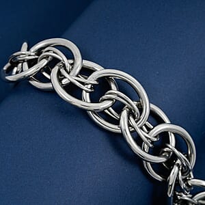 Calvin Klein Stainless Steel Forward Link Bracelet (7.00 In)