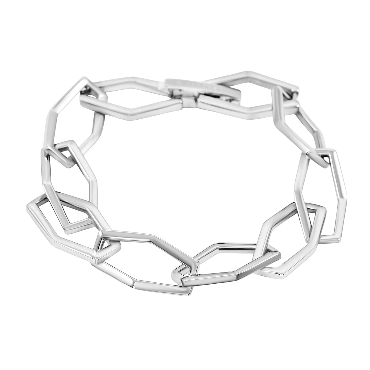 Calvin Klein Closeout Stainless Steel Abstract Bracelet (7.00 In) image number 0