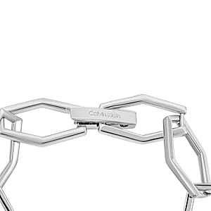 Calvin Klein Closeout Stainless Steel Abstract Bracelet (7.00 In)