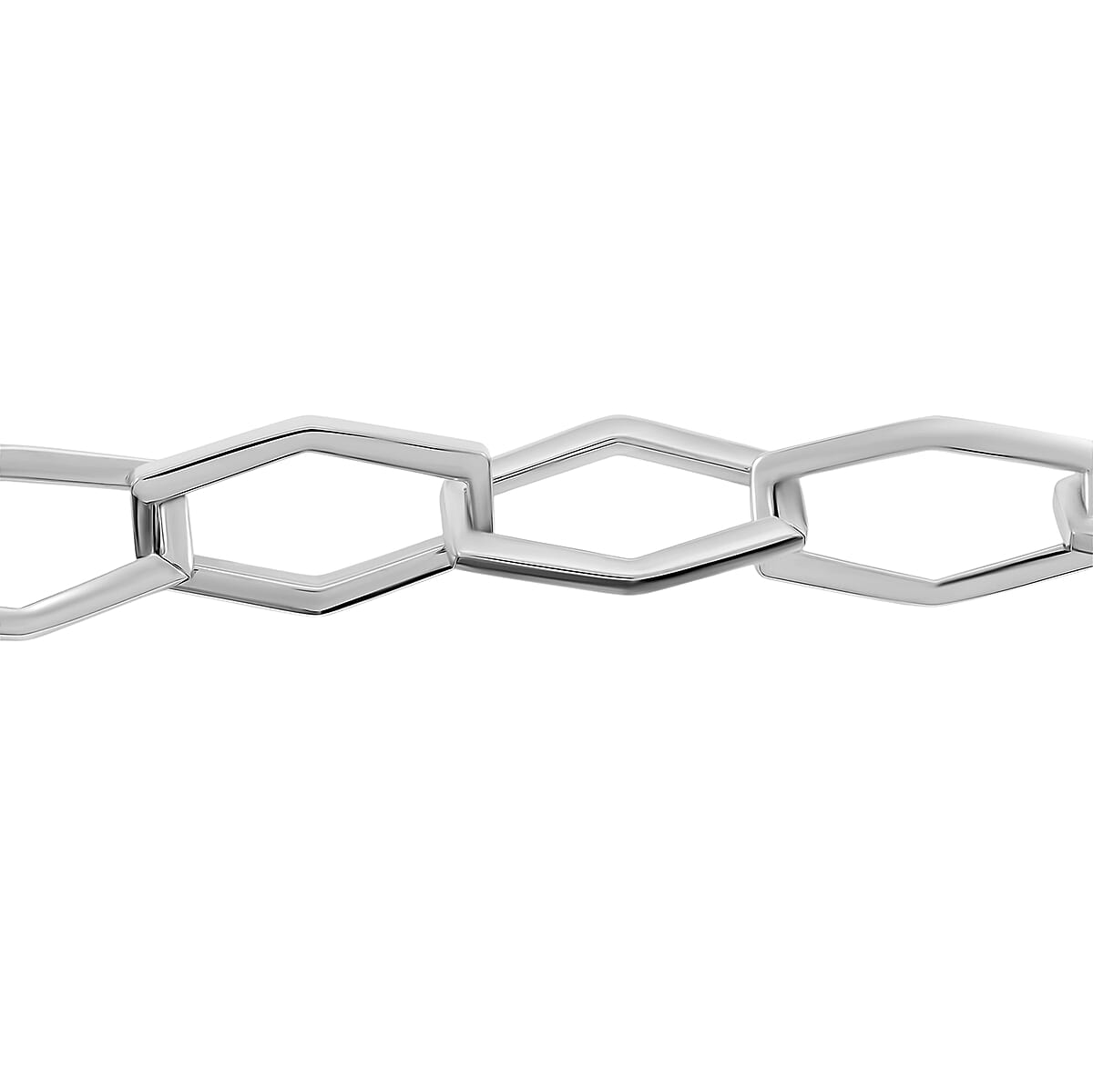 Calvin Klein Closeout Stainless Steel Abstract Bracelet (7.00 In) image number 4