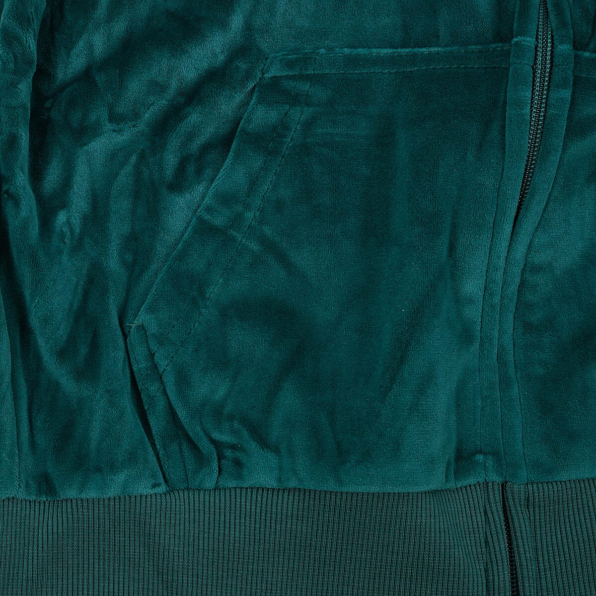LEEHANTON Ladies Green Velour Track Suit - S image number 3
