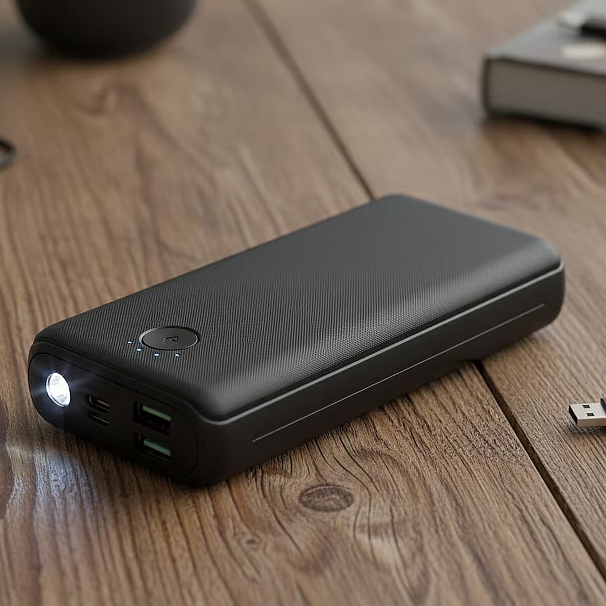 Closeout JIGA 30000 mAh Power Bank with Flashlight image number 1