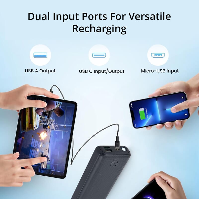 Closeout JIGA 30000 mAh Power Bank with Flashlight