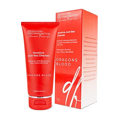 Doctors Formula 4pc Dragons Blood Sensitive Skin Collection (Cleanser 3.4oz, Reducer 1.01oz, & Moisturizers 2x 1.69oz)
