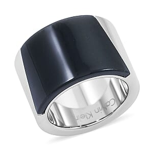 Calvin Klein Closeout Distinct Ring in Stainless Steel (Size 6.0)