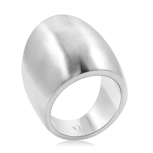Calvin Klein Closeout Billow Ring in Stainless Steel (Size 6.0)