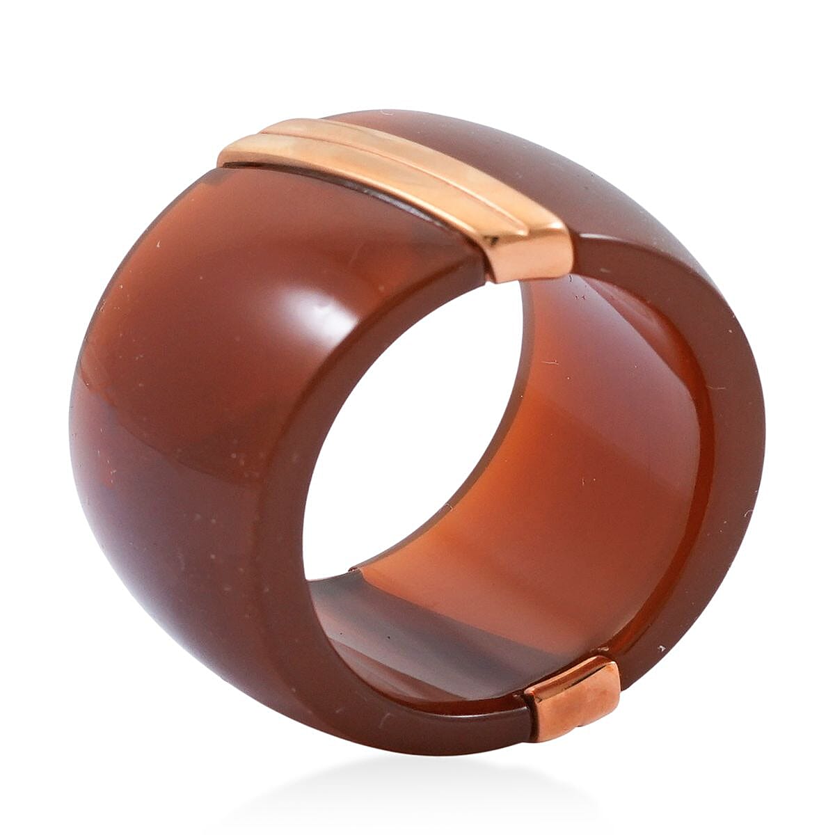 Calvin Klein Vision Ring in ION Plated RG Stainless Steel (Size 6.0) image number 3