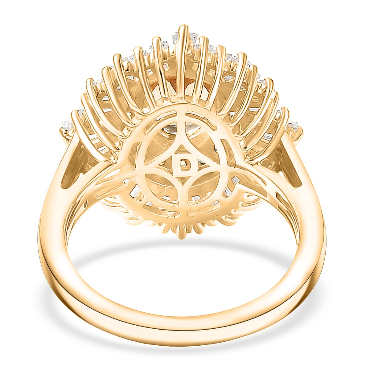 D''Joy Premium Marialite, Multi Gemstone Ring in 18K Vermeil YG Over Sterling Silver (Size 10.0) 3.35 ctw image number 4