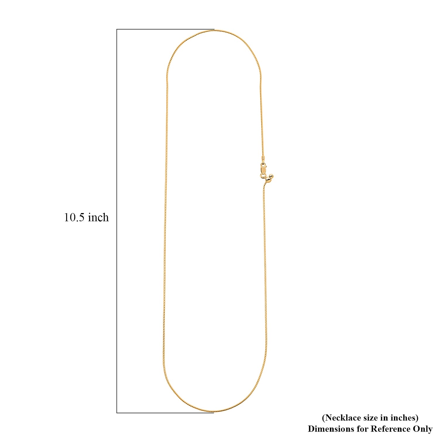 Fancy Link Chain Necklace in 14K Yellow Gold Over Sterling Silver 18-24 Inches 3.50 Grams
