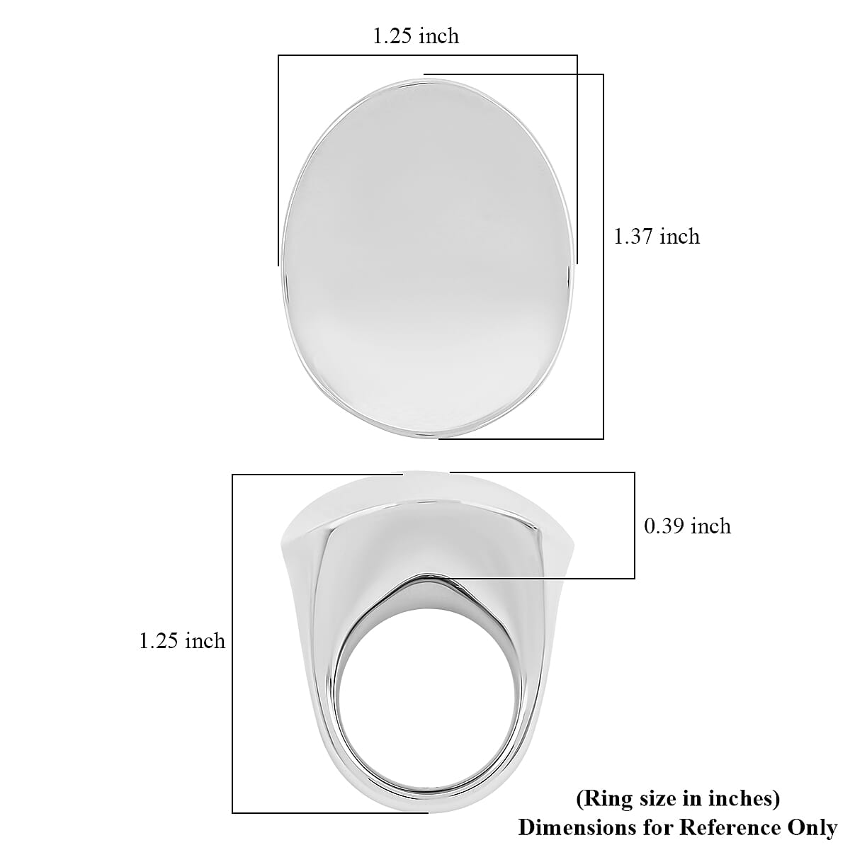 Calvin Klein Stainless Steel Undulate Ring (Size 6.0) image number 5