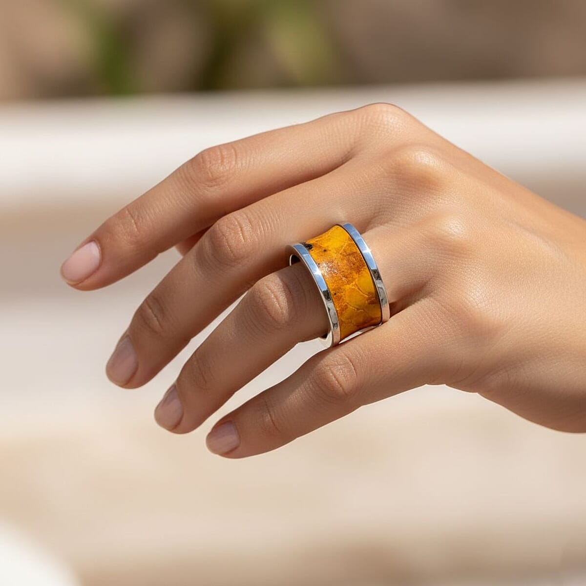 Calvin Klein Stainless Steel Spellbound Ring (Size 7.0) image number 2