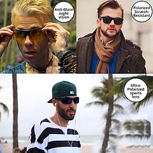 Closeout Procam Video Recording Sports Glasses - 3Pcs