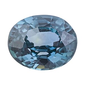 Parti Teal Sapphire (Oval Free Size) 0.70 ctw