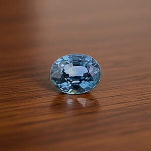 Parti Teal Sapphire (Oval Free Size) 0.70 ctw