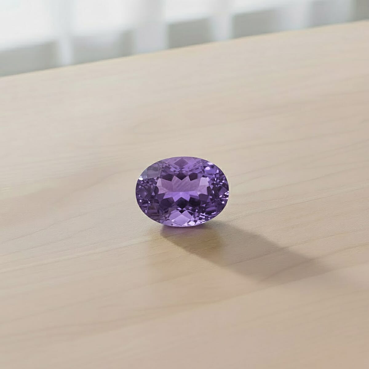AAAA Purple Sapphire (Oval Free Size) 0.70 ctw image number 1