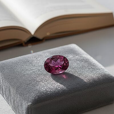 AAAA Radiant Ember Garnet (Oval Free Size) 1.75 ctw