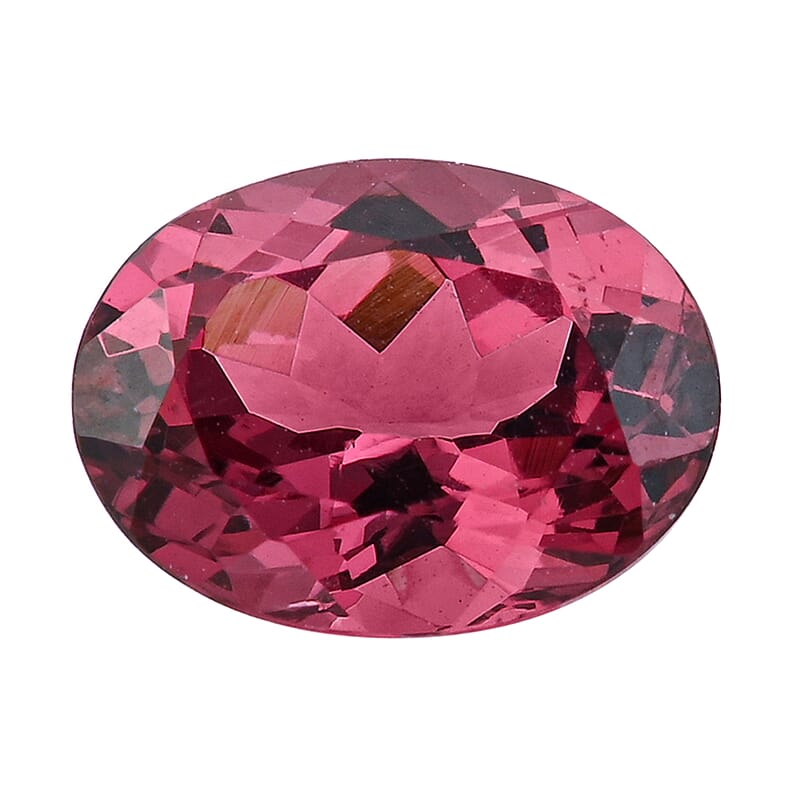 AAAA Tanzanian Raspberry Garnet (Oval 9x7 mm) 2.00 ctw
