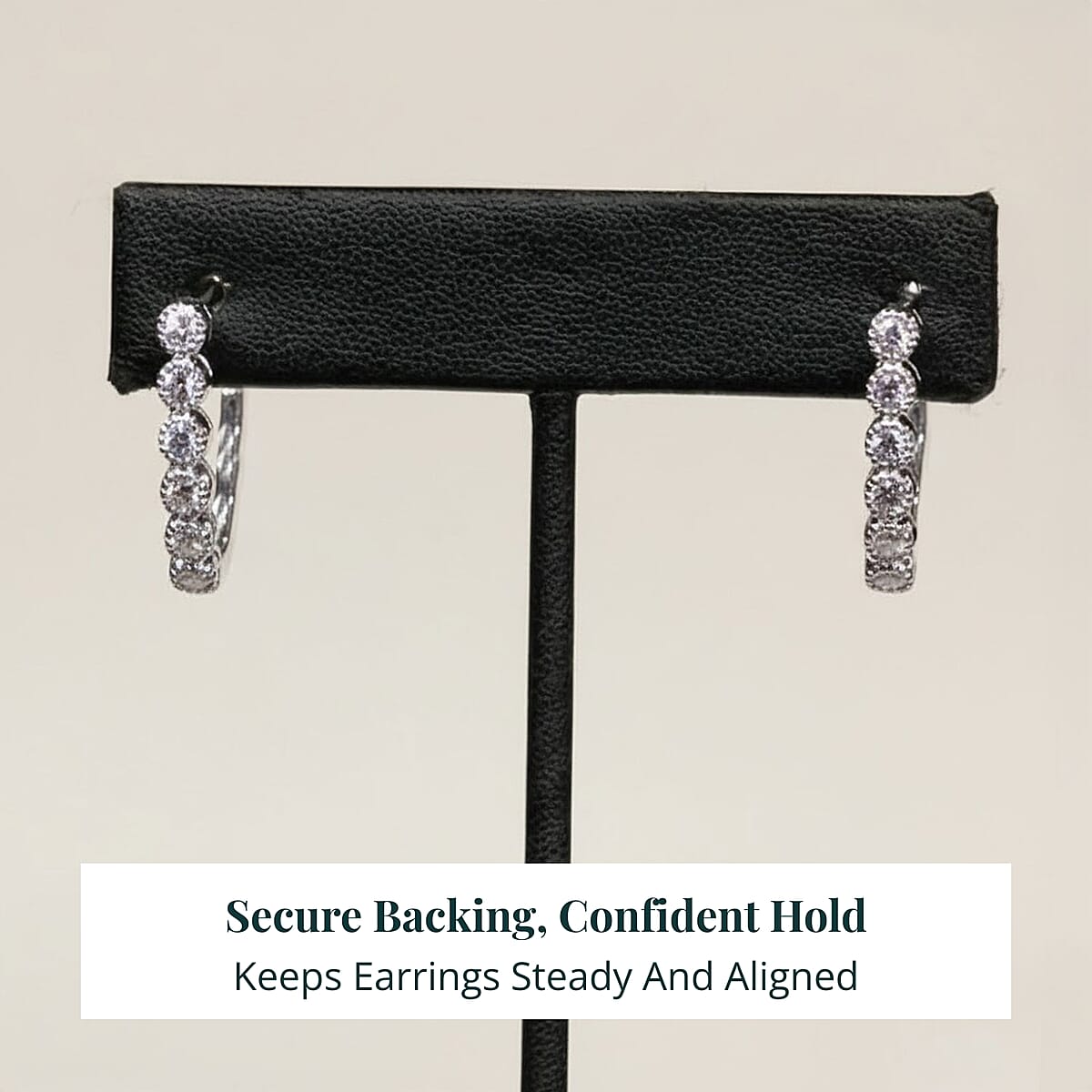 Luxuriant Lab Grown Diamond VS-SI 0.75 ctw Hoop Earrings in Sterling Silver image number 5