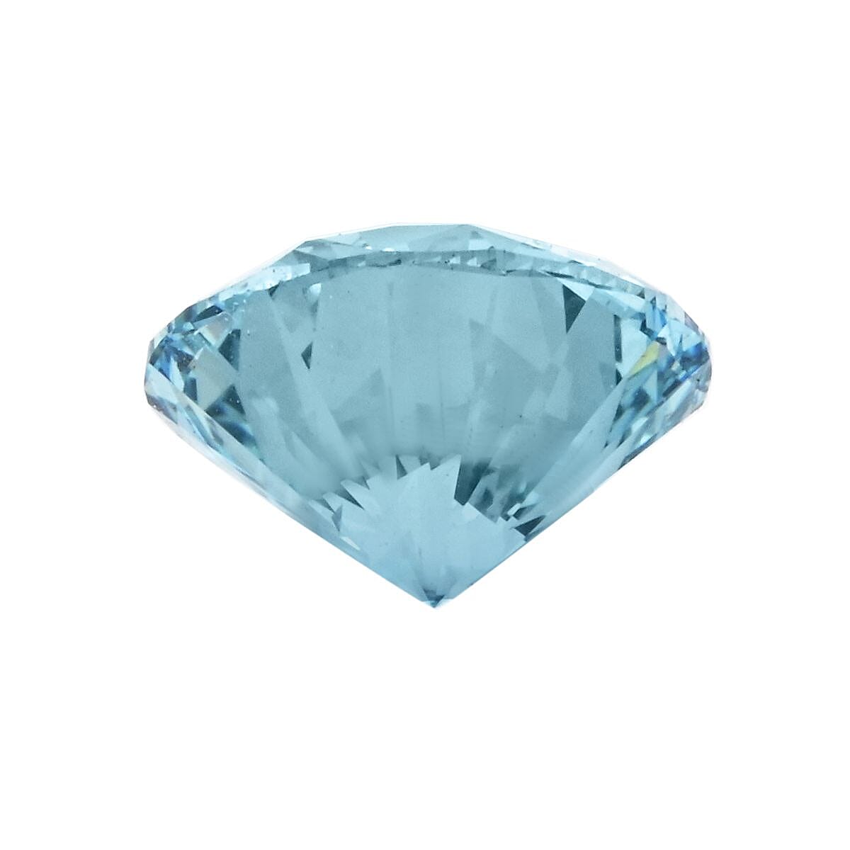 Luxuriant Lab Grown Blue Diamond (Round) (SI1) (IR) 1.00 ctw image number 2