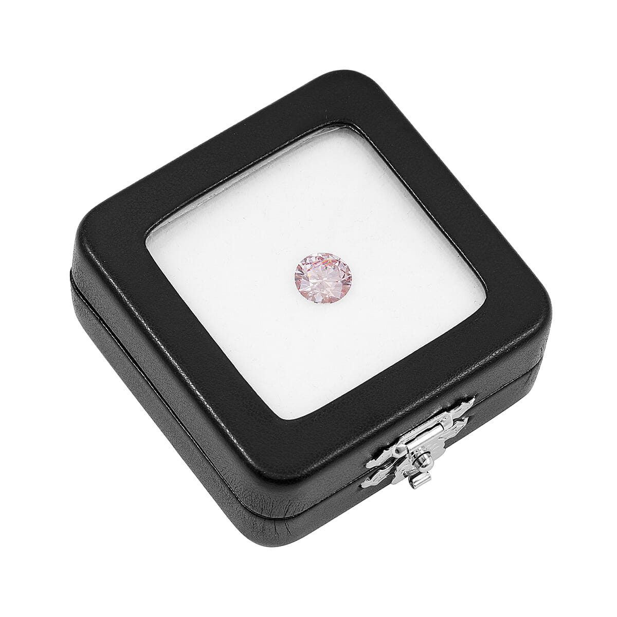 Luxuriant Lab Grown Pink Diamond (IR) (Round) (VS) 1.50 ctw