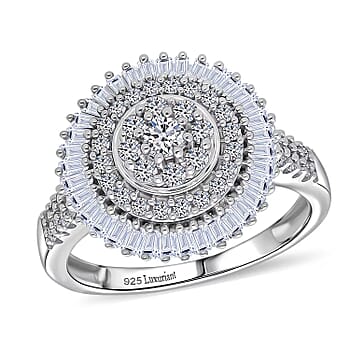 Rhodium Over Sterling Silver / 10 - Product card gallery slide 1 (10178352742713)