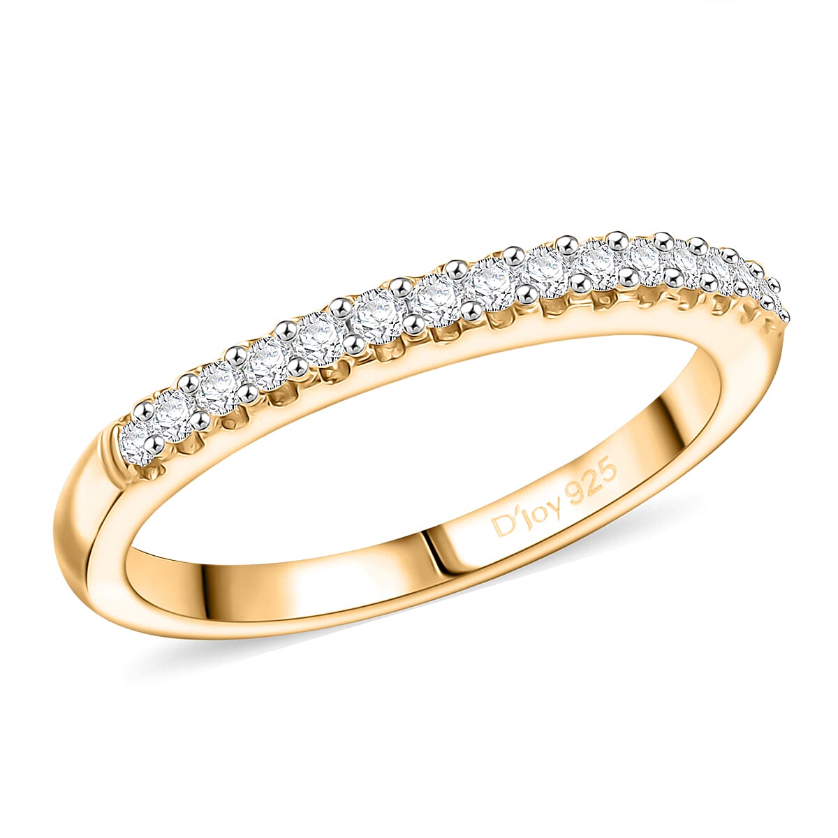 Yellow Gold Over Sterling Silver / 7 - Product card gallery slide 1 (9433100288255)