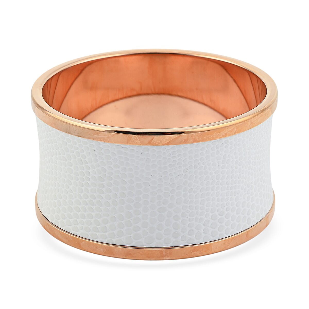 Calvin Klein ION Plated RG Stainless Steel Spellbound Bangle Bracelet (7.00 In) image number 0