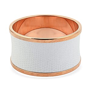 Calvin Klein ION Plated RG Stainless Steel Spellbound Bangle Bracelet (7.00 In)