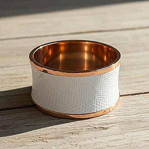 Calvin Klein ION Plated RG Stainless Steel Spellbound Bangle Bracelet (7.00 In)