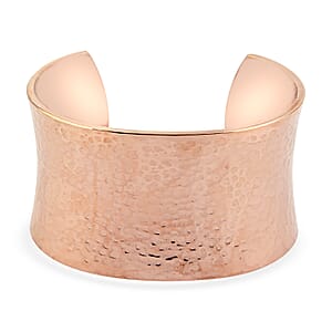 Calvin Klein ION Plated RG Stainless Steel Dawn Bangle Bracelet (6.00 In)