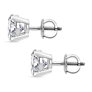 Luxuriant Lab Grown Diamond G VS 3.00 ctw Earrings in 14K White Gold