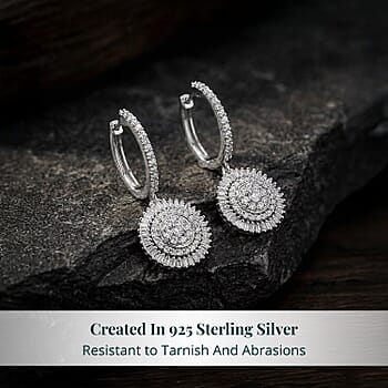 Rhodium Over Sterling Silver - Product card gallery slide 3 (10178353463609)