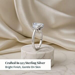 Luxuriant Lab Grown Diamond Ring in 14K White Gold 3.08 ctw (Size 6.0)