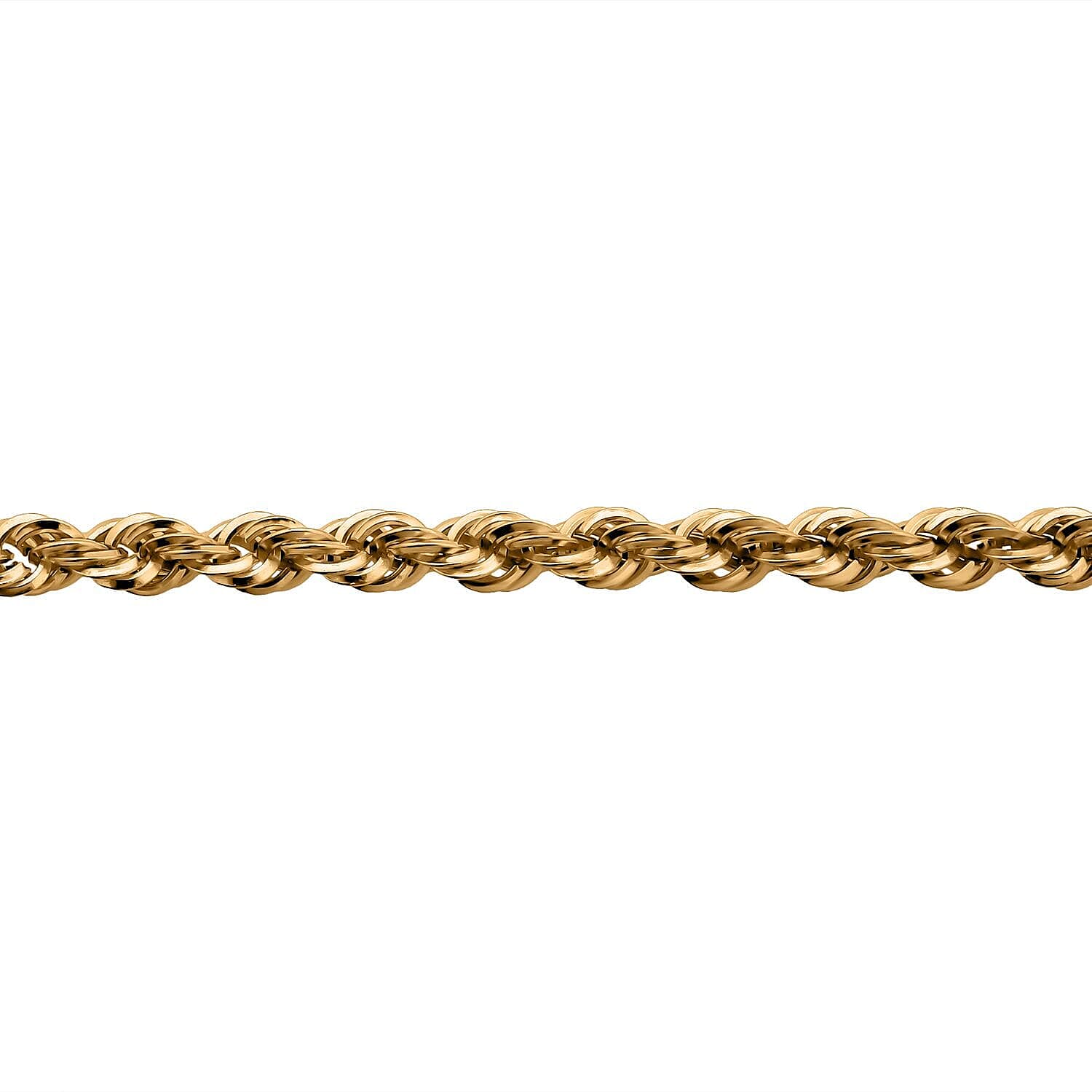 18K Yellow Gold 1.8 mm Rope Necklace (20 Inches) (4.25 g)
